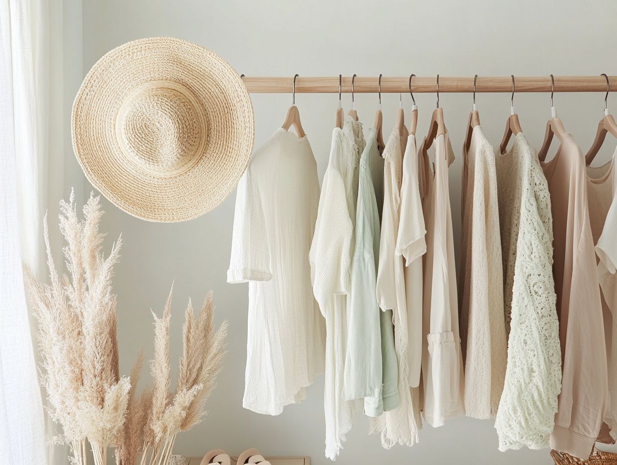¿Qué es una paleta de colores de verano claro y una guía de vestuario?